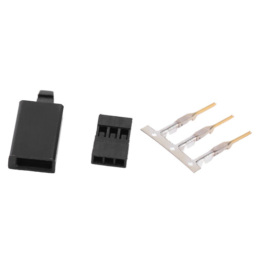 100er Set 3-Pin RC Servo JST-Stecker Kit – ABS Messing Modellflugzeug-Stecker 2