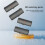 Cache-Boutons de Commande de Chauffage/Climatisation pour  Série 5 E39 X5 E53 1996-2002 64116915812 4