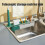 Telescopic Sink Rack Drain 32-45cm PP Adjustable Drainer Storage Shelf 4