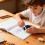 Handwriting Practice Stamp with Adjustable Grid Pattern, Math Roller Stamp for Classroom and Home 2