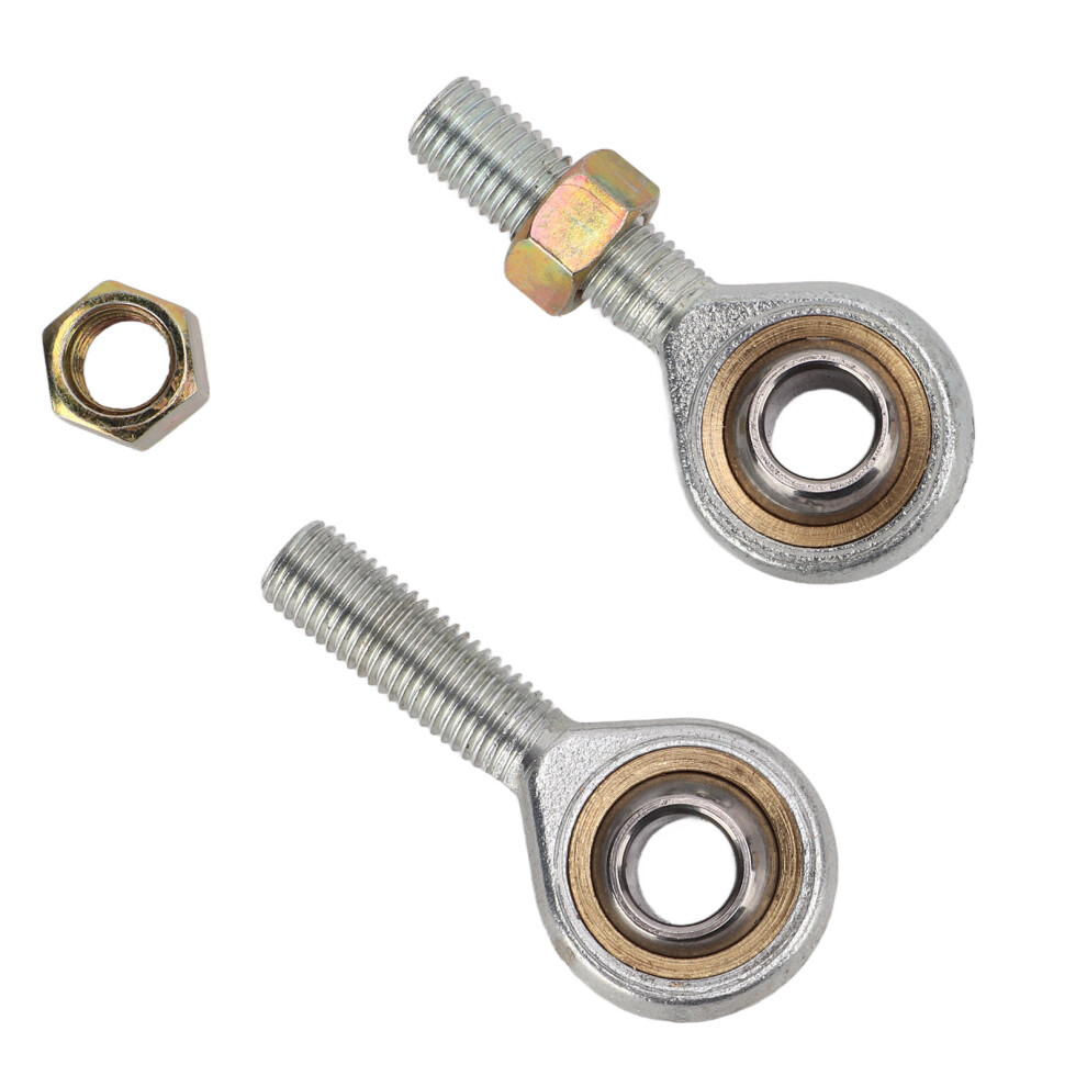 Replacement M10 Rod End Bearings 2Pcs For Atv Quad Go Kart Modified Cars 4901390474128