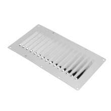 Premium Metal Air Vent Louver 225x125mm Corrosion-Resistant Durable Grill