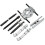 Auto Bearing Separator Puller Set 9pcs Portable Metal Splitter Tool Kit 8