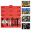 Auto Bearing Separator Puller Set 9pcs Portable Metal Splitter Tool Kit 14