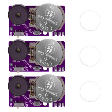 Purple Hidden Chirp Prank Noise Maker Set, Small Office Prank Device with Multiple Sound Modes and Long Battery Life