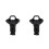 2Pcs Durable Plastic Spare Tire Clamping Bolts for Secure Wheel Mount 2