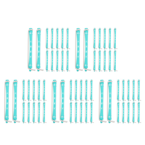 120Pièces Bâtons Curling PP Vert , Pour Boucles Stylées Femmes