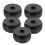 5Pcs Red Plastic Drum Cymbal Quick Release Nut Set – Compact Size, Easy Installation,  Visibility 2