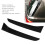 2PCS Gloss Black Rear Window Spoiler for B7 Wagon 2011-2015 11