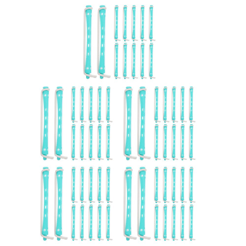 120Pièces Bâtons Curling PP Vert , Pour Boucles Stylées Femmes 1