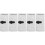 5Pcs Portable Jewelry Organizer Roll Bag Foldable Felt Grey 8