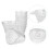 1Set Transparent Glass Tea Service Set Home Teacup Kit Design 9
