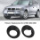 BMW X3 E83 Nebelscheinwerfer-Ringabdeckung Schwarz 2 Stück Frontstoßstangenersatz 4