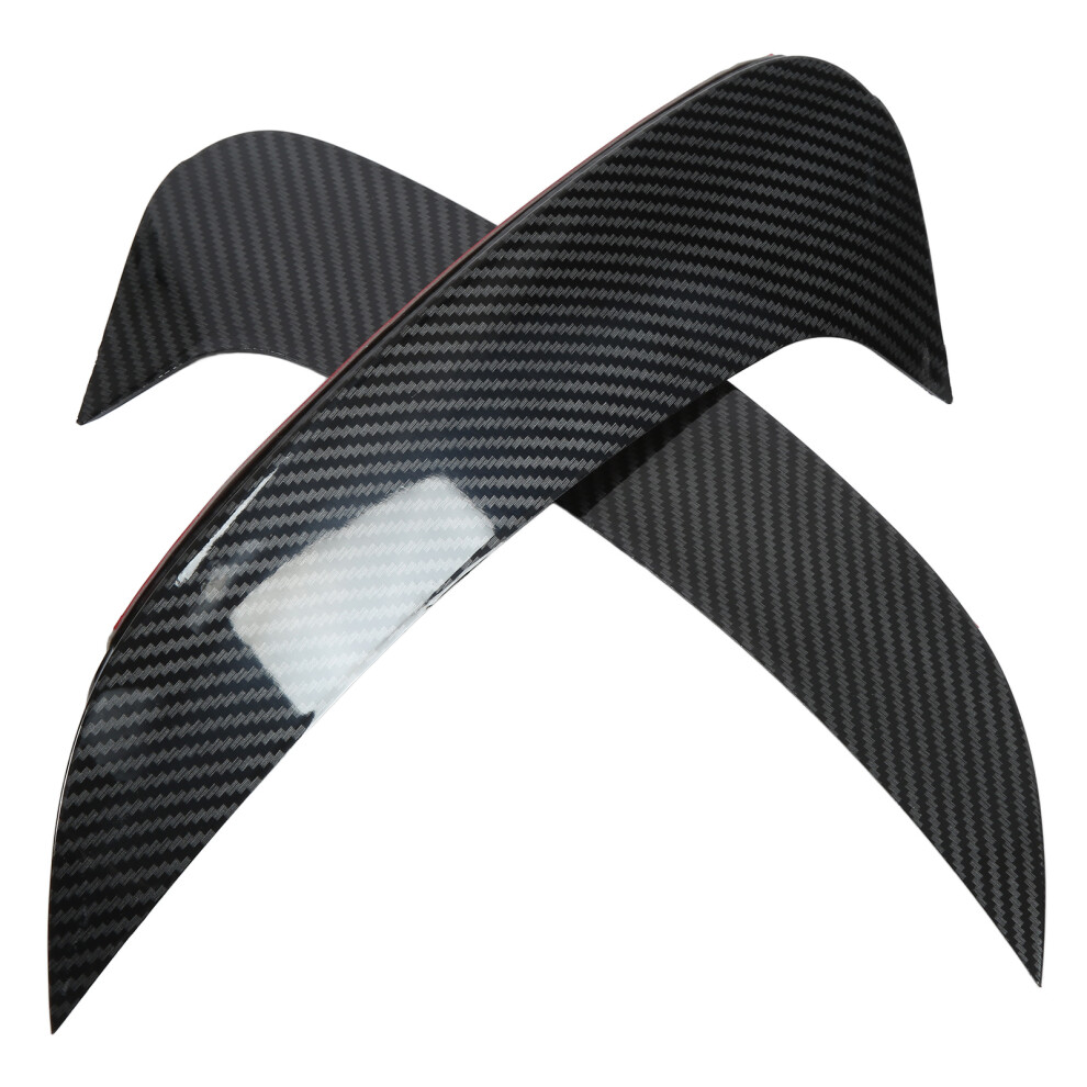 Carbon Style Bumper Vent Trim 2Pc 7340572700759
