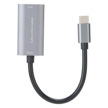 4K HDMI Capture Card USB TypeC Ultra HD Video Capture for Game Recording and Live Streaming