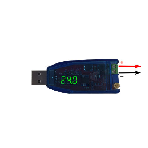 DC DC Step Down Converter 5V to 24V Adjustable Voltage Regulator with LED Display for Car Electronics 1