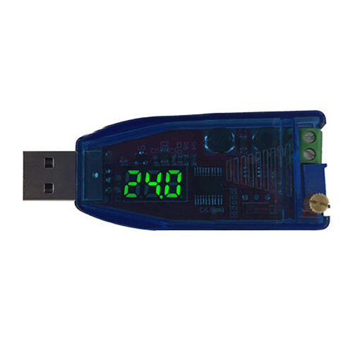 DC DC Step Down Converter 5V to 24V Adjustable Voltage Regulator with LED Display for Car Electronics 2