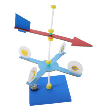 Science Experiment Kit DIY Wind Vane STEM Educational Toy for Kids Family Classroom Learning