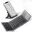 Slim Foldable Wireless Keyboard Compatible with LG Bello 2 with TOUCHPAD Mouse 1