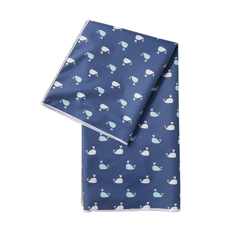 Chair Splat Mat 51x51 Large Washable Baby Feeding Mat, Spill Proof Non Slip Floor Protector