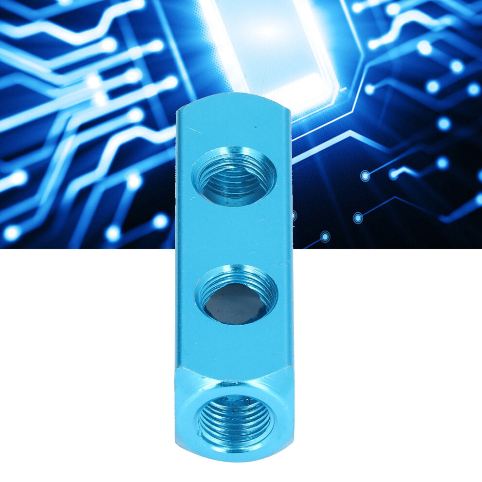 Compact Aluminium Air Manifold Block Splitter Al-2 For Automation Equipment 4061390475942