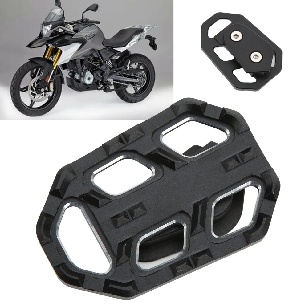 Motorcycle Wide Foot Brake Peg Extension Cnc Aluminium For G310gs 17-20 Black 7891390475904