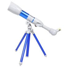 Astronomical Telescope for Beginners with Definition Optics Rotatable Adjustable Design Blue Educational Telescope