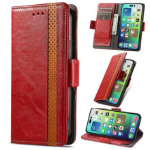 Wallet Case Leather Flip Cover with RFID Blocking, Card Holder, Kickstand and Magnetic Closure for Samsung Galaxy A06