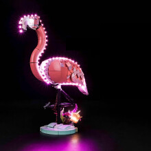 LED Light Kit for 31170 Pink Flamingo, USB Powered Display Lighting Accessories