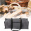 Large Wax Canvas Firewood Log Carrier Bag with Handle Portable Storage Solution 8