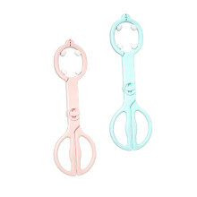 Baby Bottle Clamp with Extended Handle Reach, Secure Grip Feeding Bottle Tong for Newborn Care, 2pcs