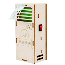 STEM Air Conditioner Model Kit for Kids 714, DIY Engineering Toy Set with Visible Thermodynamics Design