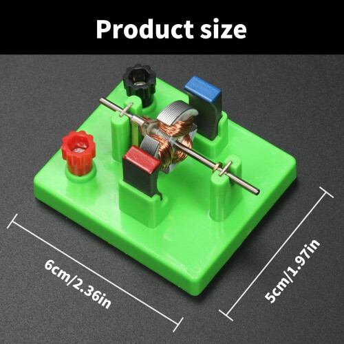 DC Motor Model Educational Kit for Physics Teaching, Open Frame Design for Clear Visual Learning 2