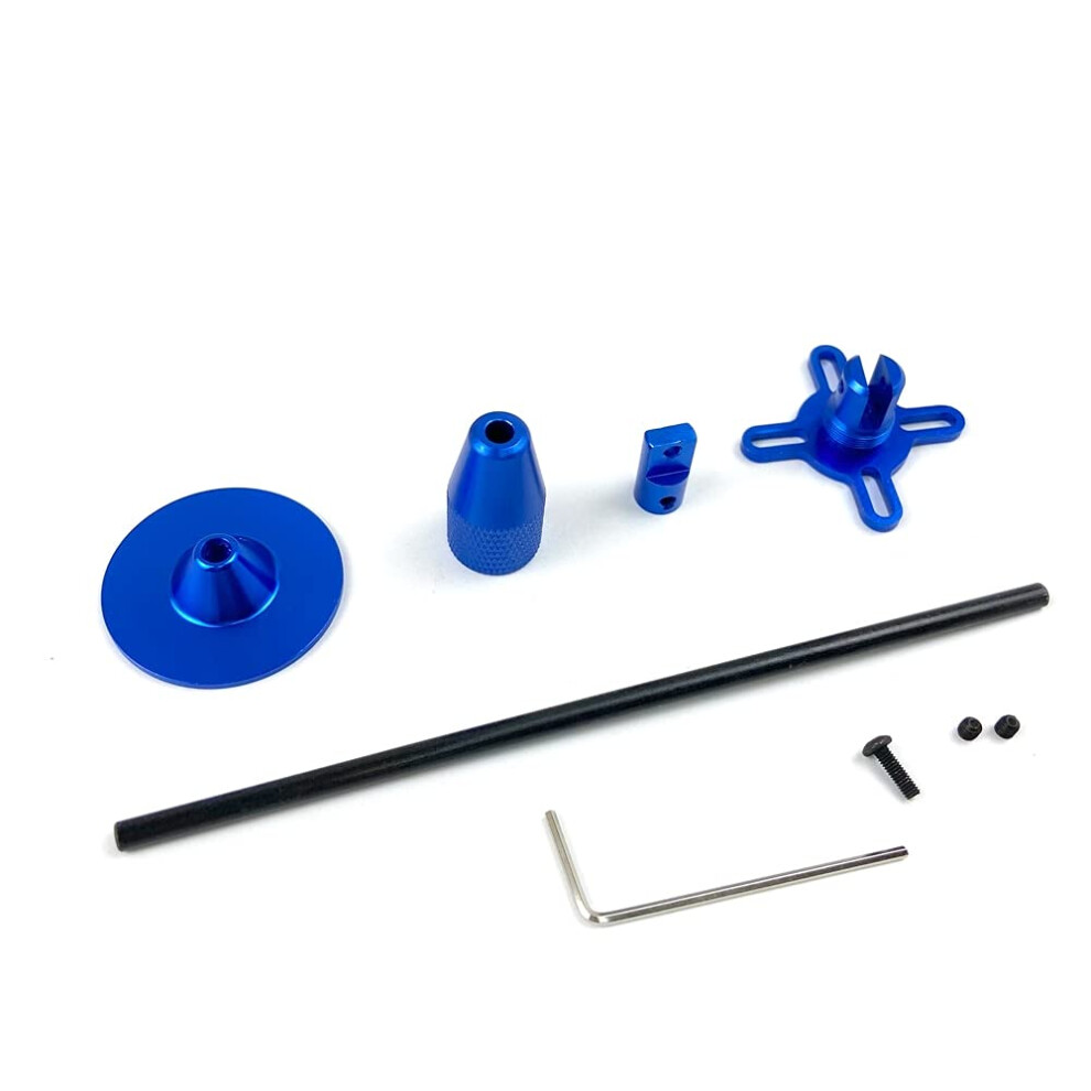 Gps Folding Antenna Mount Aluminum Holder Foldable Stand For Fpv Quadcopter Rc Drone Blue 9330225957560