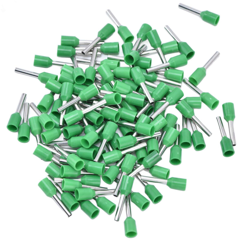 Green Insulated Ferrule Crimp Terminals 16 Awg Electrical Pin Kit 1000 Pcs 5031390476958