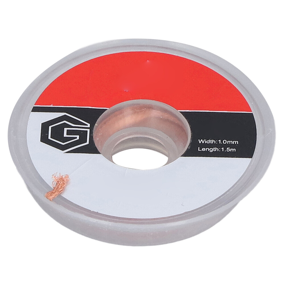 5 Piece TGK-1015 Brass Solder Wick, Corrosion