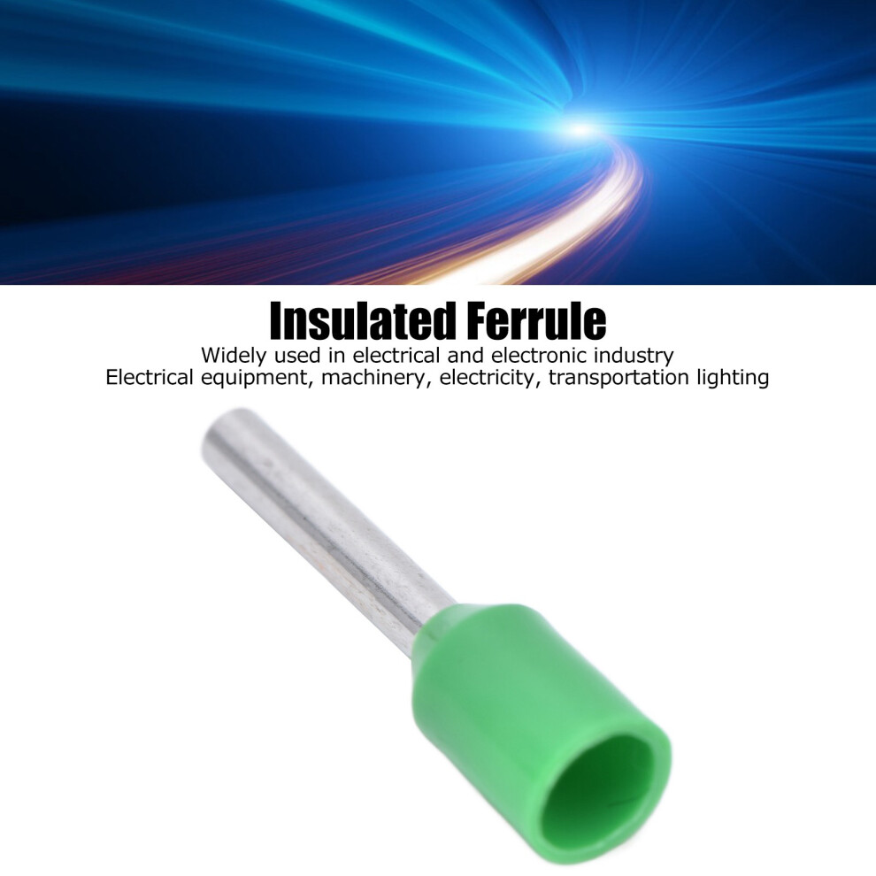 1000X Red Insulated Pin Ferrules 16 AWG Crimp