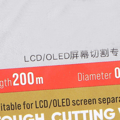 200m Steel LCD Screen Cutting Wire