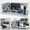 Military Building Blocks Set with SWAT Army Base, Weapons Armory Pack, Compatible with 2