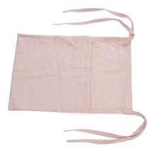 Baby Cot Toy Storage Bag Pink Linen