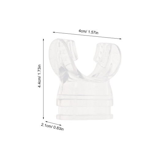 2Pièces Pièces De Rechange Embouts Silicone Transparent Enfant 1