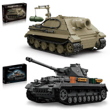 WW2 Military Tank Model Army Building Set for Adults with Durable Material and Complete Build Assurance