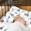 Soft Breathable Fitted Bassinet Sheet for Oval Bed, Polyester Cotton 8