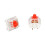 10Pcs Red Mechanical Keyboard Switches Alloy Touch Spot Durable with Puller 8