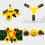 360 Adjustable Garden Sprinkler, 15m Coverage, Yellow 8