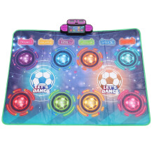 Dance Mat for Kids with Dual Player Mode and Adjustable Levels, Interactive Electronic Play