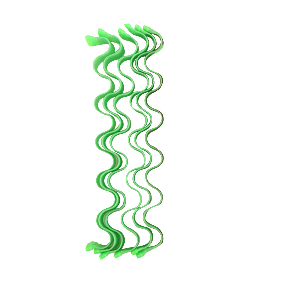 Spiral Curls Styling Kit 12pcs 45cm Plastic Curling Rollers for Women Girls
