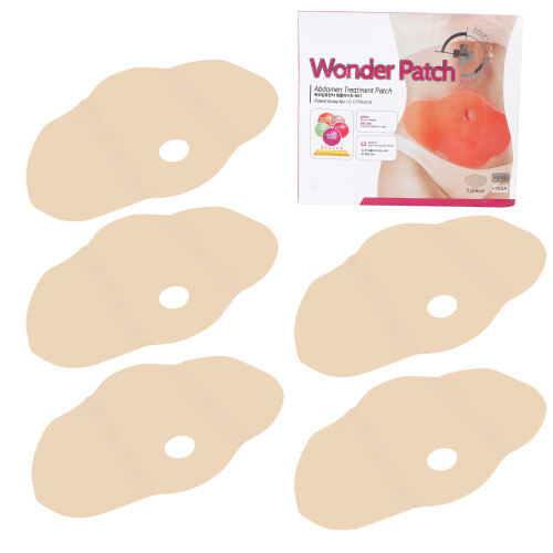 5-Stück Bauch- und Nabel-Abnehm-Pflaster-Set 1
