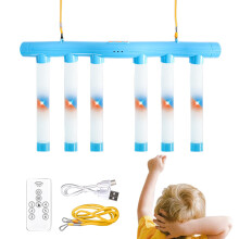 Reaction Time Game with RemoteControl, Three Speed Levels and Colorful Lights, Reflex Training Toy for Kids and Adults