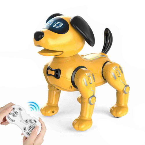 Interactive Robot Dog with Remote Control and Touch Sensor for Kids, Singing Dancing Storytelling